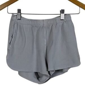 Brandy Melville Purple Waffle Knit Shorts one size